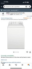 Whirlpool Atlantis 3LWTW4705FW