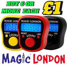 Digital LED Finger Tally Counter – Clicker for Prayer, Gym, or Inventory