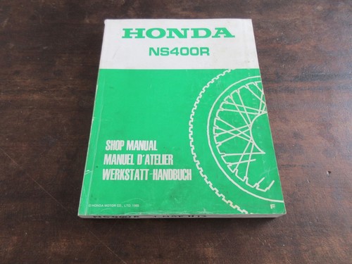 Honda ns400r shop - shop, repair