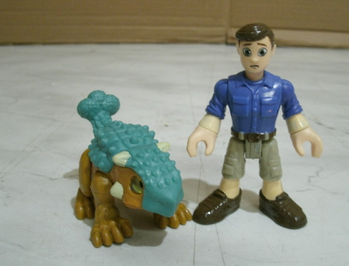Imaginext jurassic world camp - world,