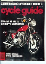 May 1978 Cycle Guide