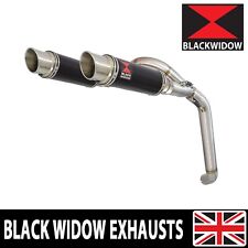 VFR 800 VTEC (RC46) 2002-2013 Exhaust Link Pipes 230mm GP Round Silencers BG23R