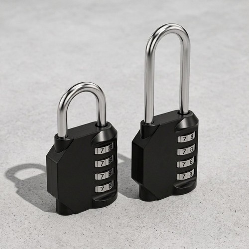 Padlock combination long - padlock, /