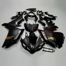 Matte Glossy Black Fairing Kit for Yamaha YZF R1 2007 2008 ABS Bodywork Golden