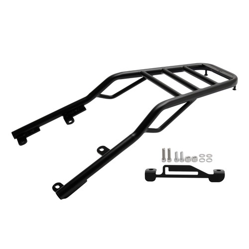 Rear luggage rack black - rear,
