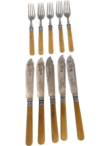 Vintage cutlery set - vintage, with