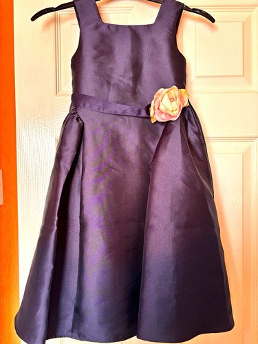 Monsoon girls navy satin - monsoon,