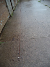 Horse Tether Chain & swivel 36 Foot long Cart Bow Top Romany Caravan Vintage