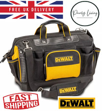 DeWalt Tool Bag 18" – Heavy Duty Waterproof Storage with Strap & Carry Handle