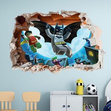 LEGO BATMAN WALL STICKER  - 3D