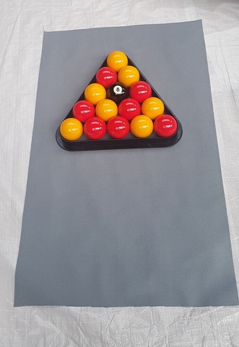 Pool table racking cloth - table,
