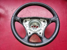 Leather steering wheel - steering, 390mm