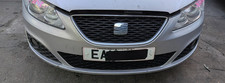SEAT EXEO 2012 FRONT BUMPER IN SILVER LX7W