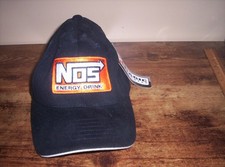 NOS Energy Drink Hat One Size Fits Most Adjustable back new coca cola