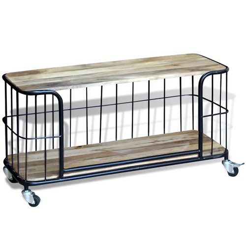 243301 cabinet solid mango - tv,