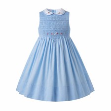 Girls Handmade Smocked Dress