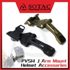 Night Vision J Arm For PVS14 Tactical Dovetail Helmet Mount Articulating SOTAC