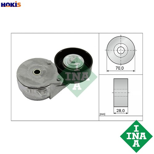 Belt tensioner vribbed - belt,