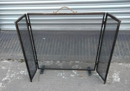 Vintage brass fire - , spark