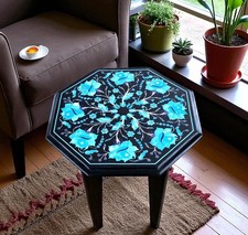 Black Marble Coffee Table with