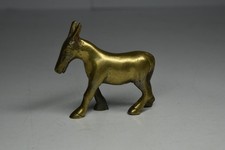 Vintage Miniature Brass Donkey