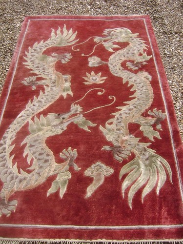 Antique oriental chinese plush - antique,