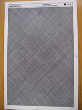 1 x Letraset Letratone  Sheet