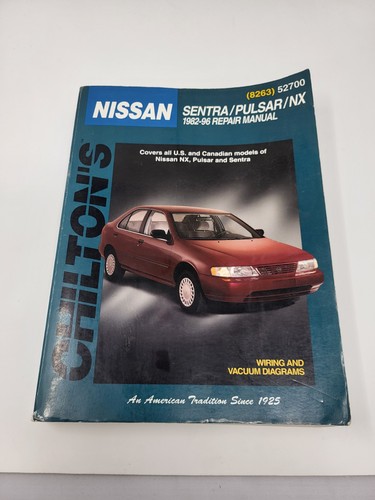 Chilton nissan sentra pulsar - sentra,