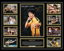 BRUCE LEE Autographed 8x10 Signed Reprint Photo #5 !!