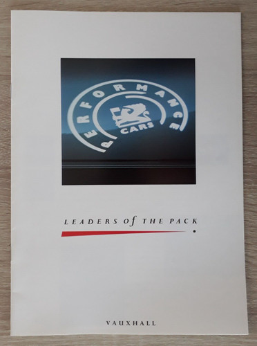 Vauxhall performance brochure - vauxhall,