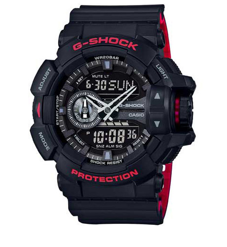 Casio shock 400hr - g-shock, ga-400hr-1a