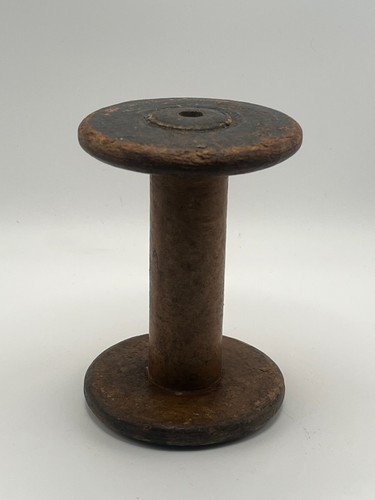Vintage wooden bobbin spool - vintage,