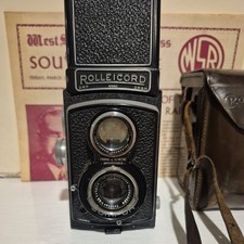 Rolleicord II TLR Carl Zeiss Triotar 75cm F3.5 Lens Twin Lens Reflex vintage