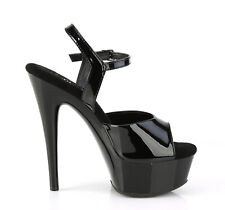 Black Patent 6" Platform