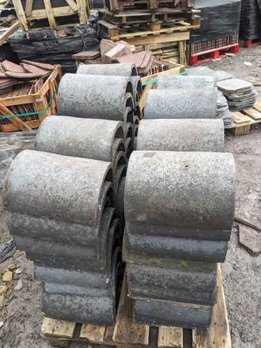 Reclaimed ridge tiles roof - reclaimed,