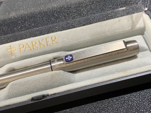 Vintage parker blue logo - blue,