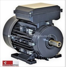 0.55kw Single Phase Motor 240 Volt 3/4 hp 900rpm 6 pole Permanent Rated IE2 Eff