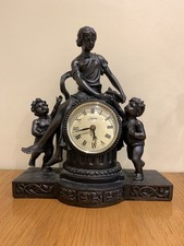 Juliana mantle clock bronze - mantle,