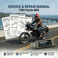 HONDA MB5 1982 SERVICE REPAIR