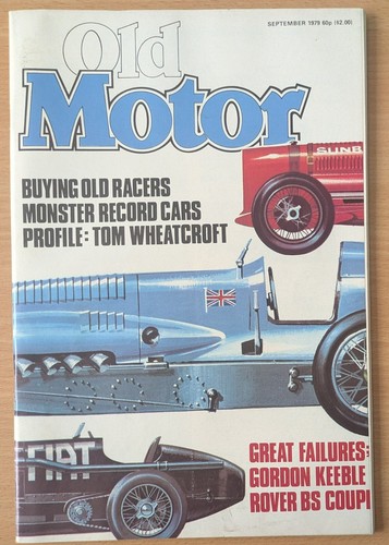 Old motor magazine issue - old, 4