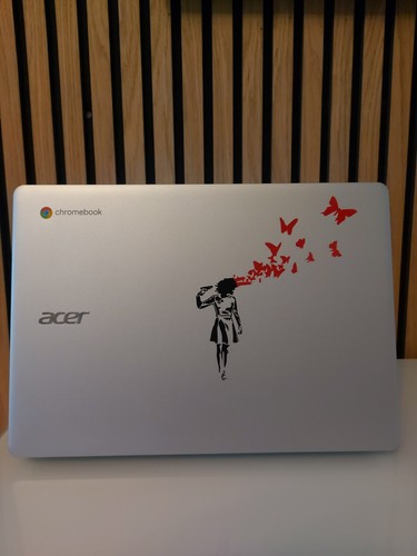 Banksy vinyl sticker car - ,
