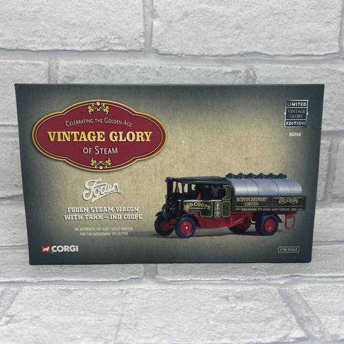 Corgi steam 80204 foden - steam,