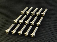 Kawasaki ZX7R Titanium brake disc bolt kit 96-03 full set Ti rotor bolts ZX7RR