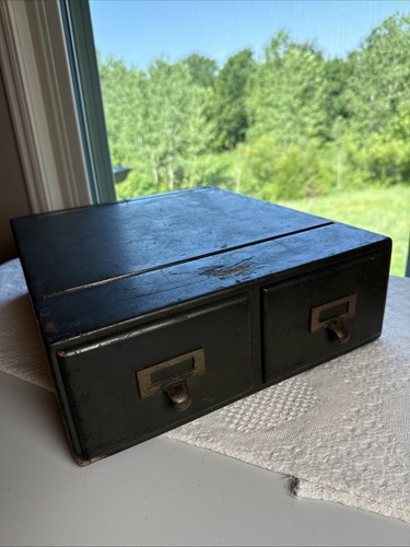 Antique drawer oak - antique, card