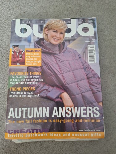 Burda sewing pattern - pattern, magazine.