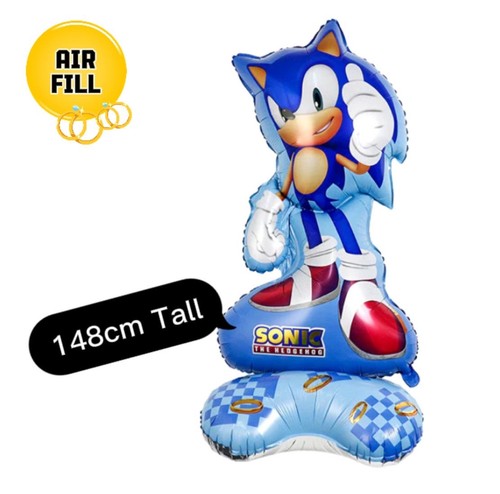 Sonic foil balloon - foil,