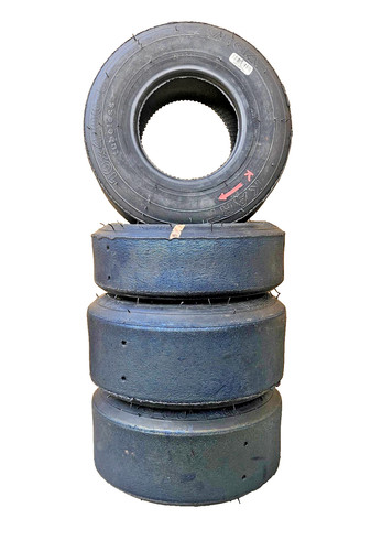 Vega cadet kart tyres - , used