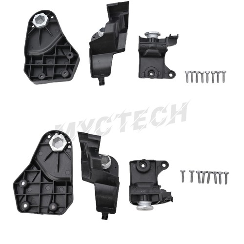 Left right headlight bracket - headlight,