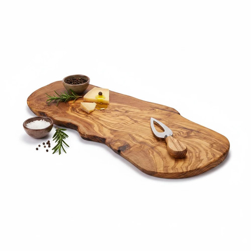 Handmade olive wood - wood, long