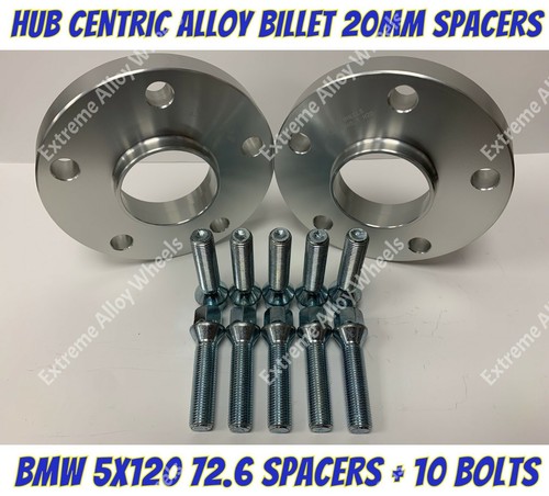Alloy wheel spacers 20mm - alloy,